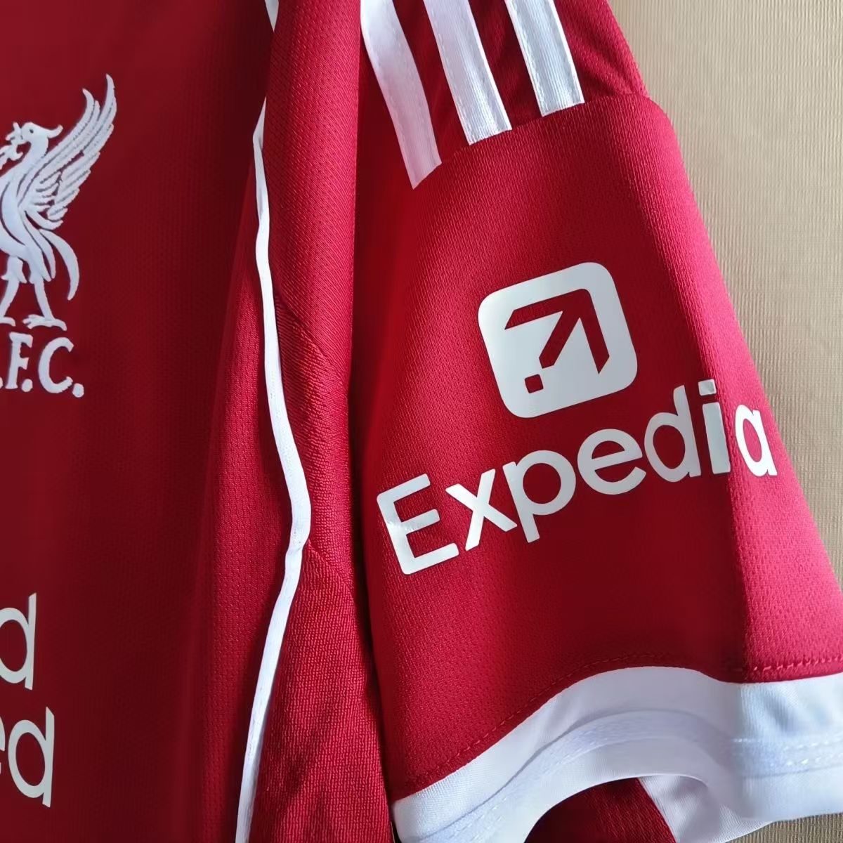 Red Liverpool jersey
