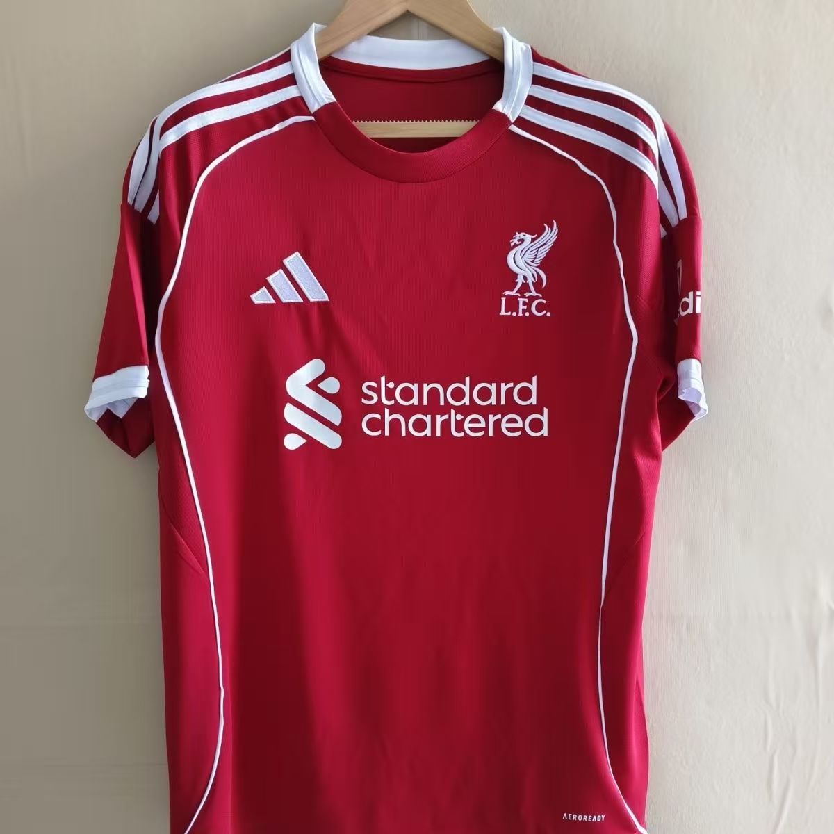 Red Liverpool jersey