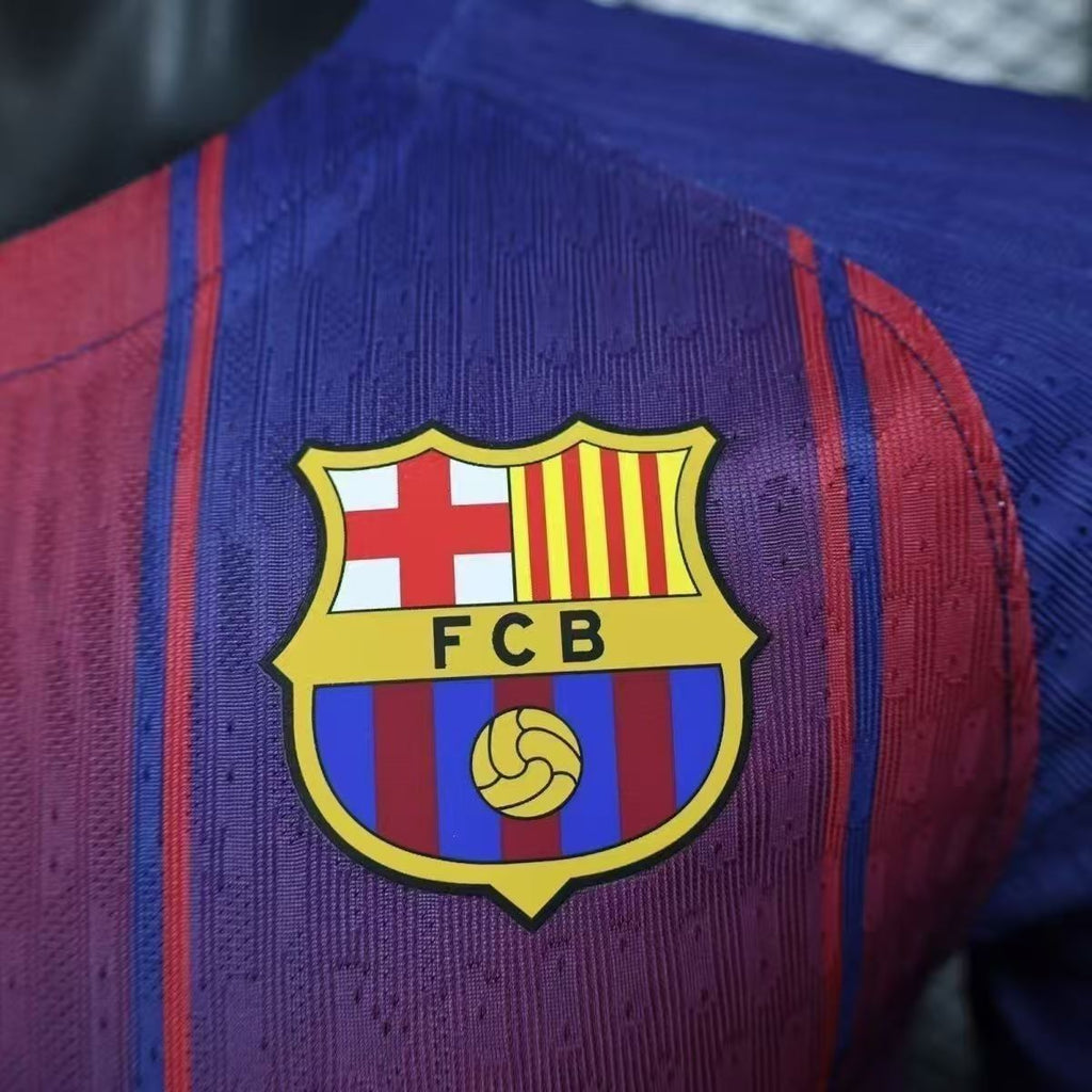 Red Barcelona jersey