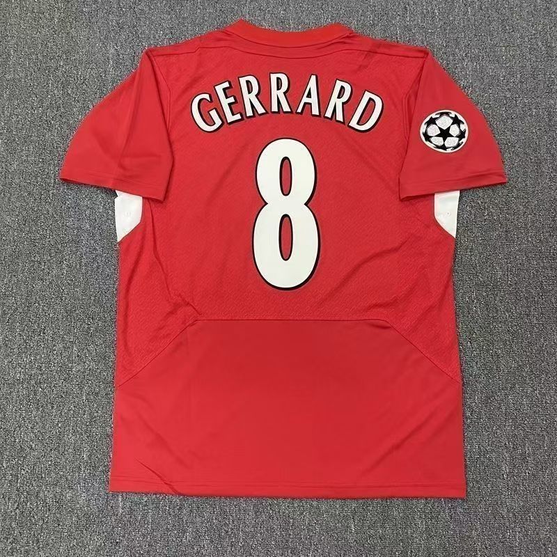 Red Liverpool jersey for the Champions League edition