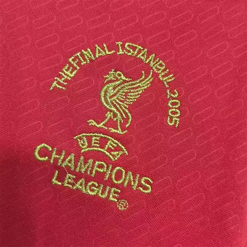 Red Liverpool jersey for the Champions League edition