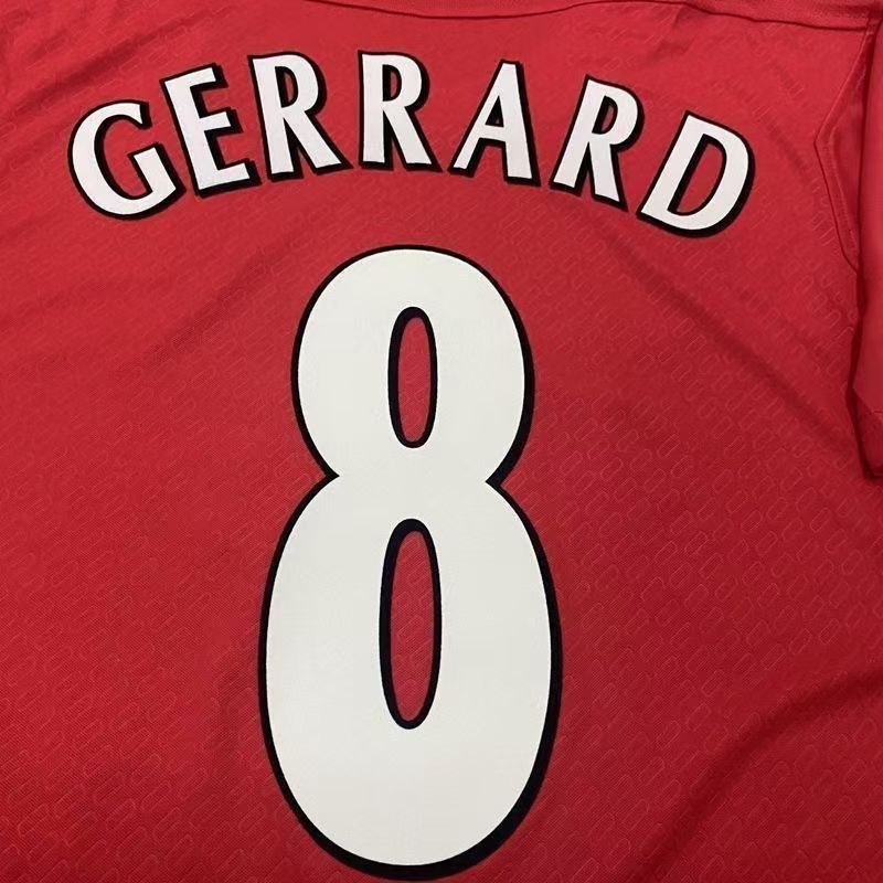 Red Liverpool jersey for the Champions League edition