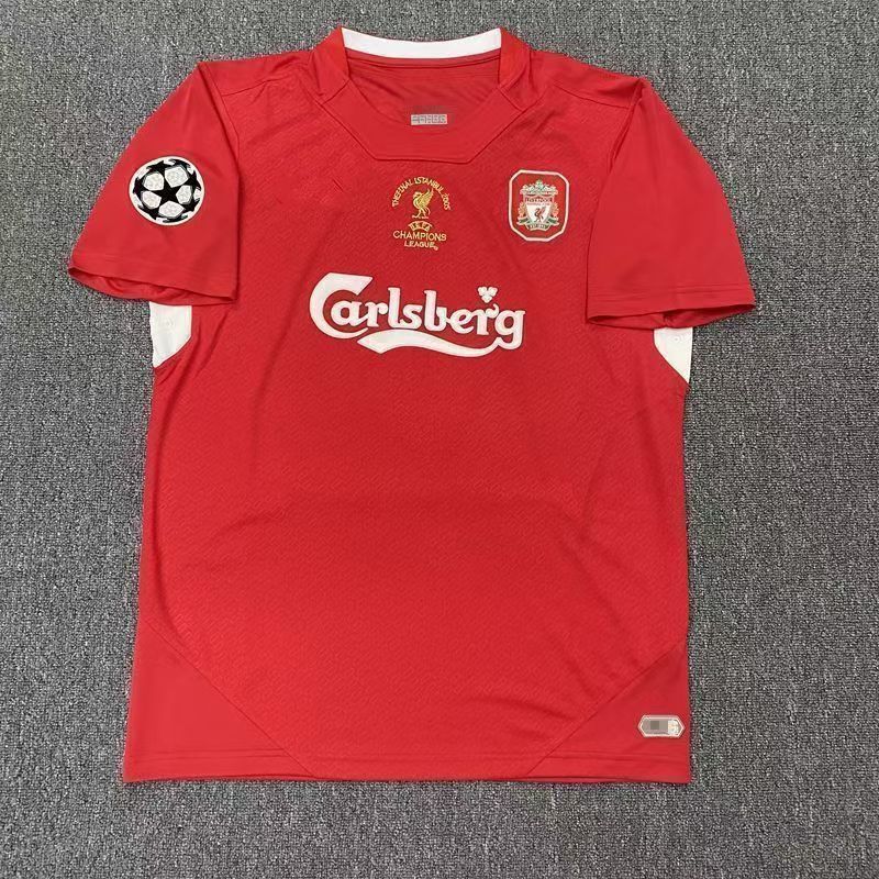 Red Liverpool jersey for the Champions League edition