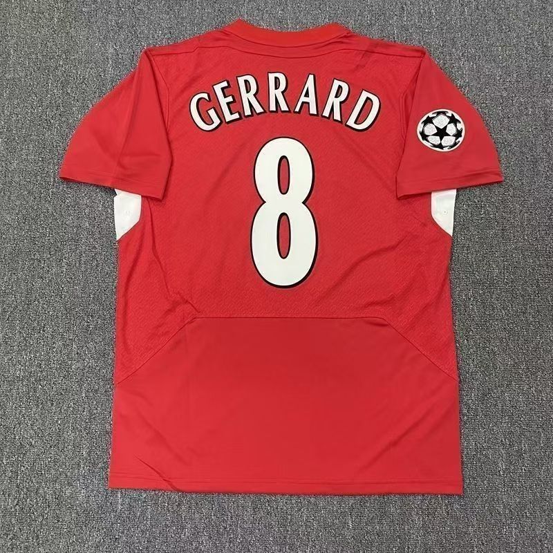 Red Liverpool jersey for the Champions League edition