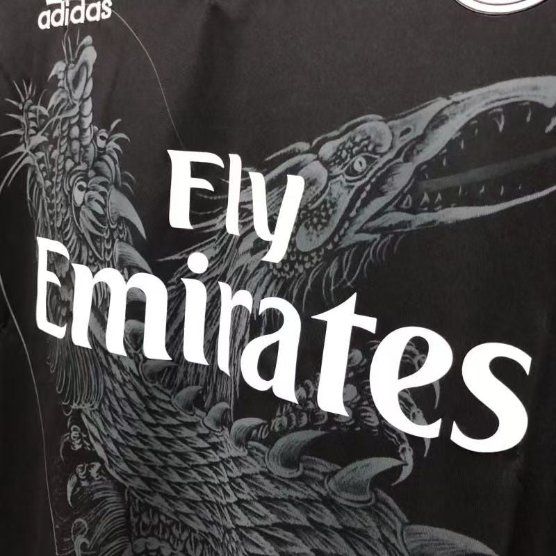 Black Real Madrid jersey