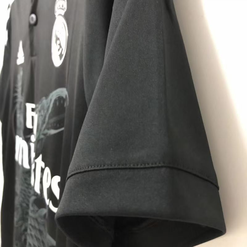 Black Real Madrid jersey