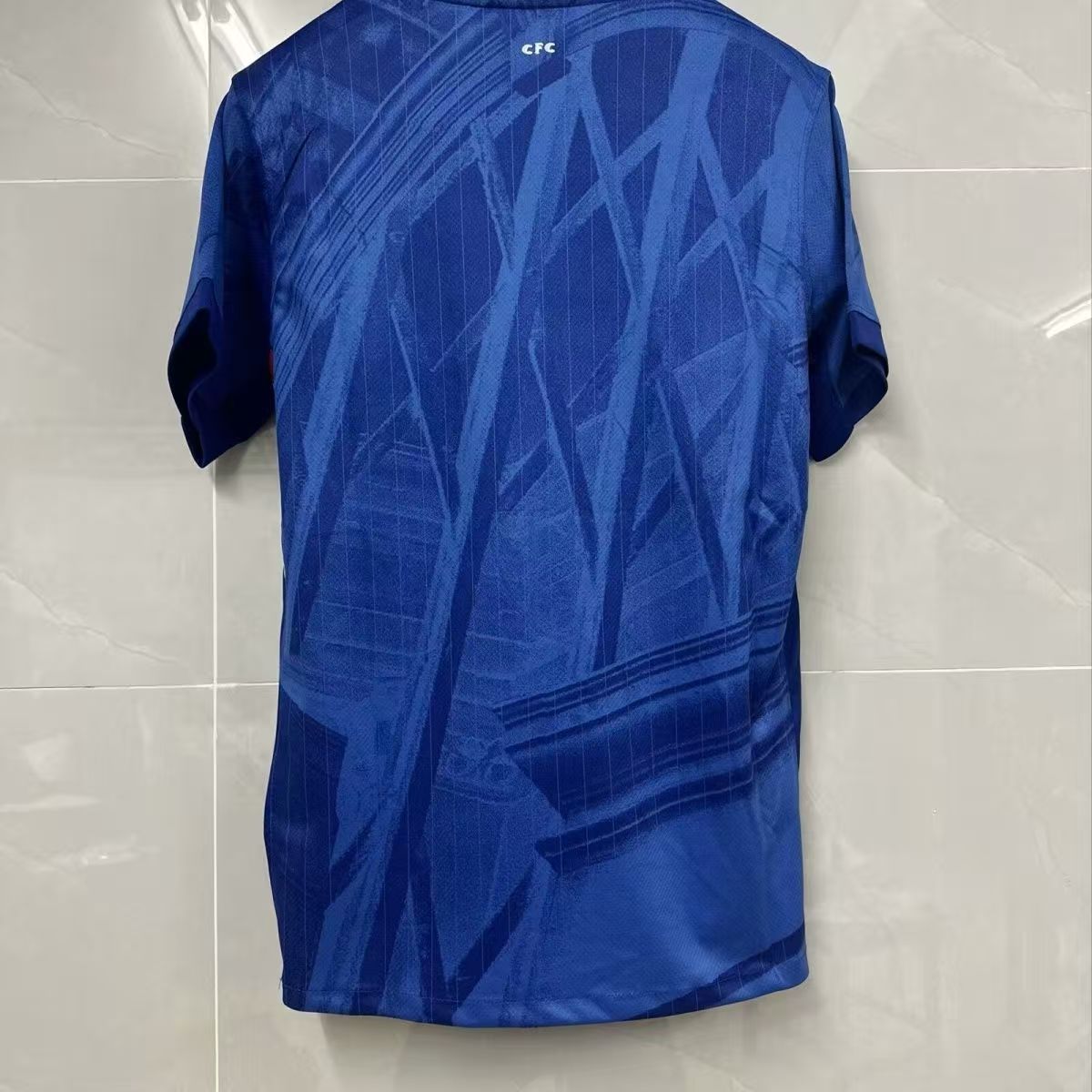 Blue version of the Chelsea jersey in the English Premier League