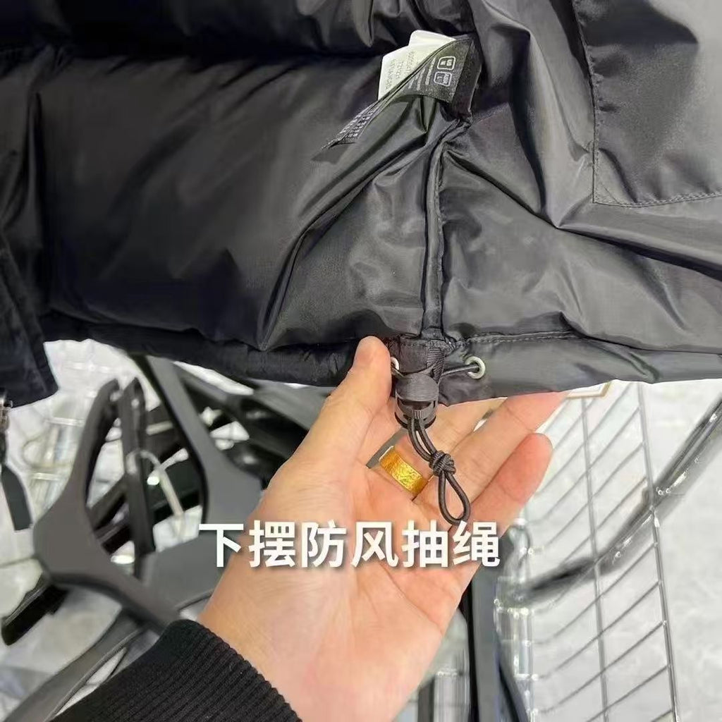 Color-matched winter coat