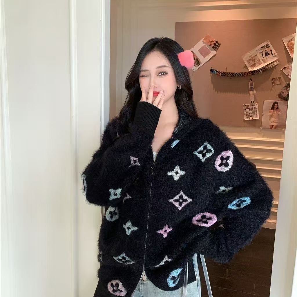 Women's plush coat