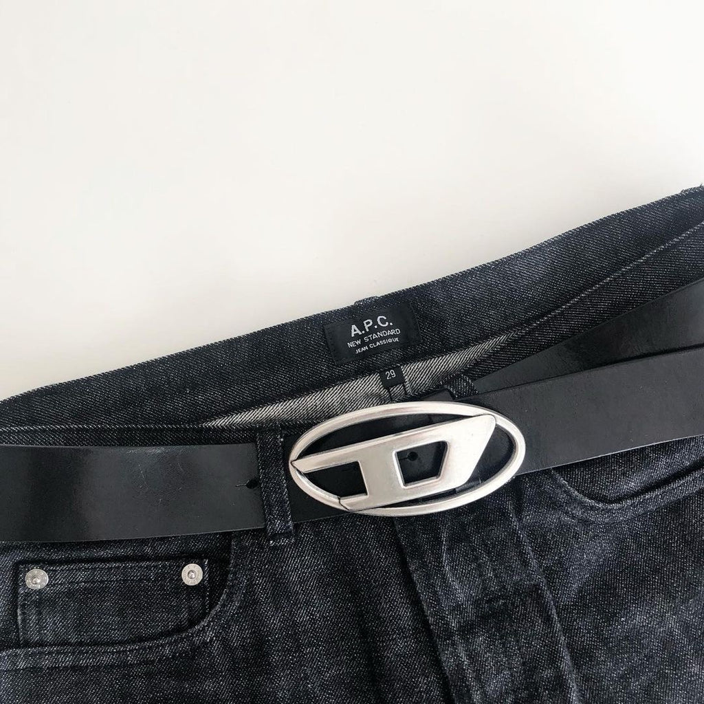 DIE leather belt for men