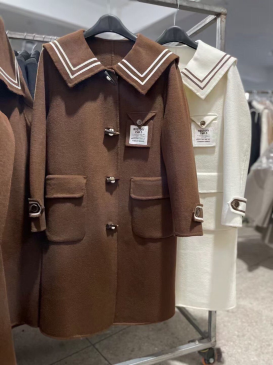 Women’s long wool coat