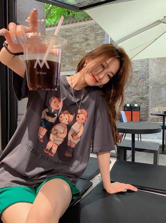 Women's loose fit T-SHIRT