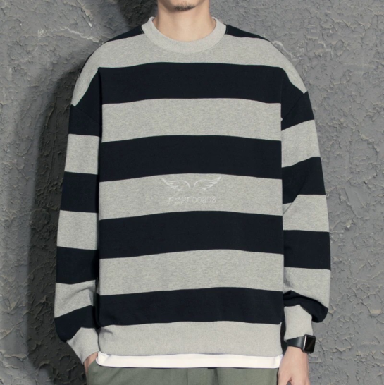 Men's pure cotton long sleeved shirt