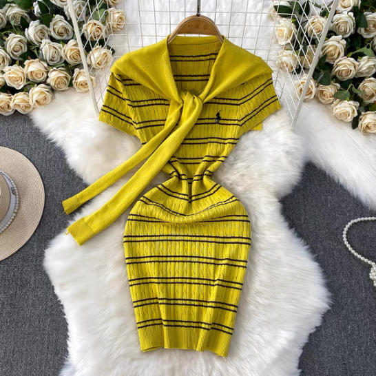 Women's knitted dress