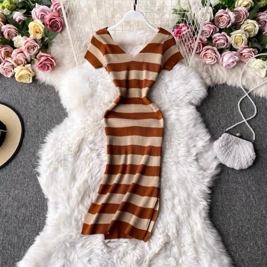Women's knitted dress